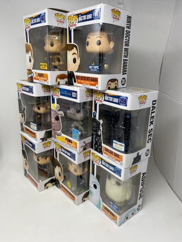 Funko Pop! Doctor Who Vinyl Figures Lot of 8 - Fourth Doctor Rory Adipose Pting — photo 6