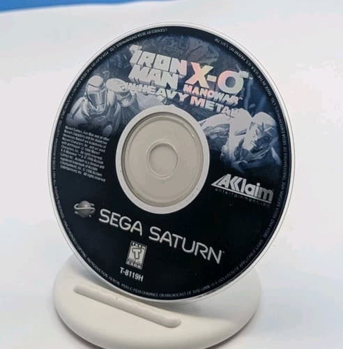 Iron Man X-O Manowar in Heavy Metal (Sega Saturn) Game And Case Tested — photo 4