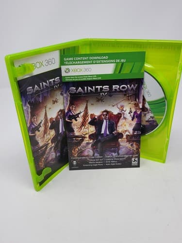 Saints Row IV (Microsoft Xbox 360 2013) GAME COMPLETE COMMANDER IN CHIEF EDITION — photo 3