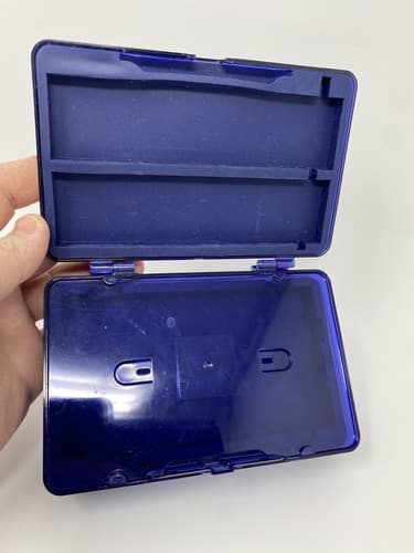 Nintendo DS 3DS DSi Carrying Case Blue - Used & Cleaned Ships Fast — photo 8