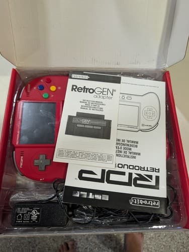 RDP Retro-Bit Duo Portable Handheld System Nintendo Vintage SNES/NES READ — photo 3