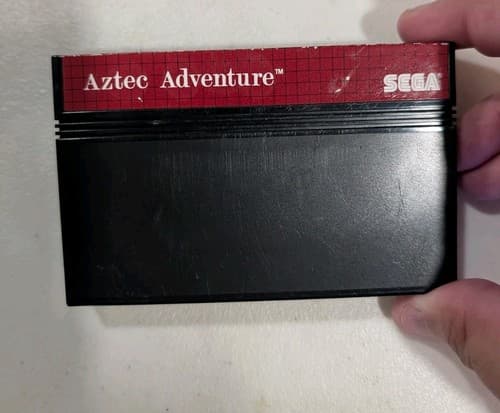 Aztec Adventure (Sega Master System) -  Cartridge Only, Tested And Working 