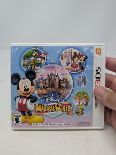 Disney Magical World (Nintendo 3DS, 2014) Complete CIB Tested 