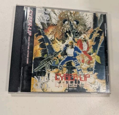Cyber-Lip Neo Geo CD US Version Very Rare, CIB