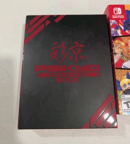 Psikyo Shooting Stars Alpha & Bravo Nintendo Switch Limited Editions, No Games — photo 8