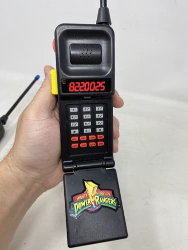 1994 Vintage Mighty Morphin Power Ranger Walkie Talkie Lot Of 2 — photo 7