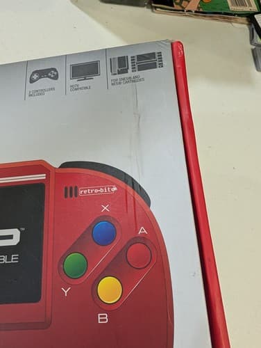 RDP Retro-Bit Duo Portable Handheld System Nintendo Vintage SNES/NES READ — photo 2