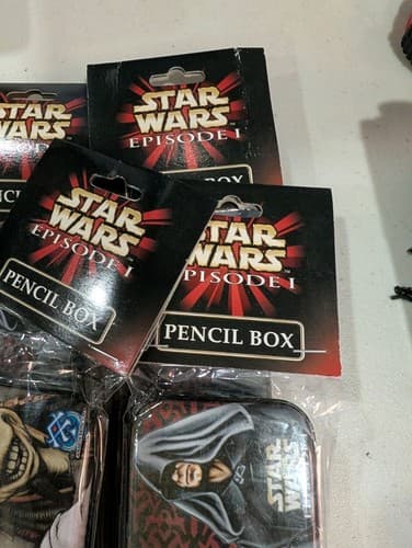 Star Wars Lot of 7 Pencil Pouches, 6 Pencil Boxes, Brand New Podracer Episode 1 — photo 9