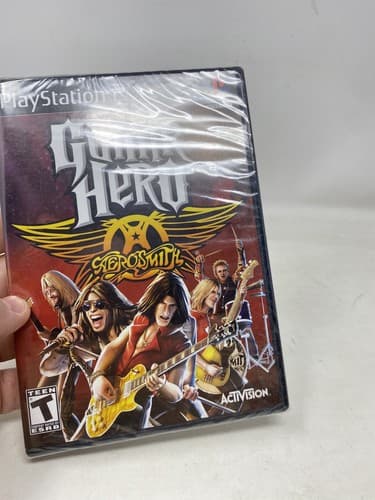 Guitar Hero: Aerosmith (Sony PlayStation 2, 2008) Game Only!  New And Sealed! — photo 3
