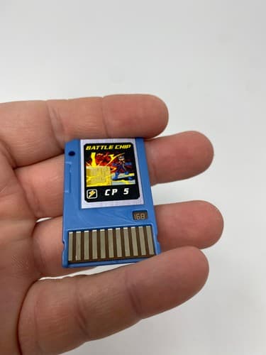 Rare Vintage 2004 Capcom Takara MegaMan Battle Chip ~ CP 5 168 — photo 7