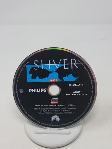 Sliver Philips CD-i Movie Video CD with sleeve VCD — photo 8