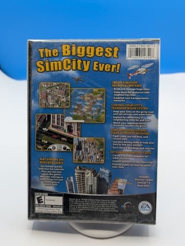 SimCity 4: Deluxe Edition (PC, 2005) - SimCity 4 & Rush Hour - New & Sealed — photo 2