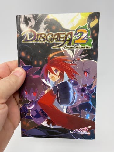 Disgaea Hour Of Darkness & Cursed Memories Lot 2 PS2 Game Manuals Only No Game — photo 6
