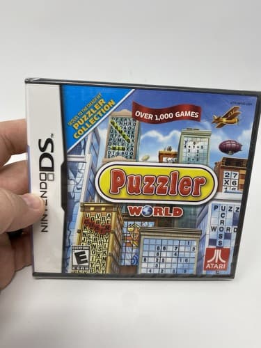 Nintendo DS Puzzler World Brand New Factory Sealed