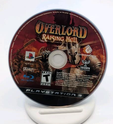 Overlord: Raising Hell (Sony PlayStation 3, 2008) Complete W/ Manual TESTED — photo 4