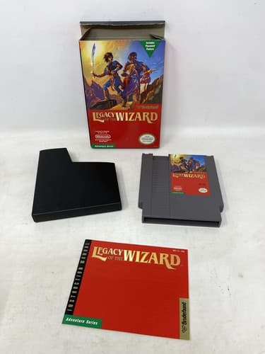 Legacy of the Wizard complete in box nintendo nes rpg CIB authentic Ships Fast — photo 7