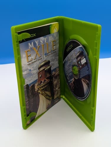 Myst III Exile & Myst IV Revelation Lot Of 2 Xbox Games Complete CIB Tested — photo 3