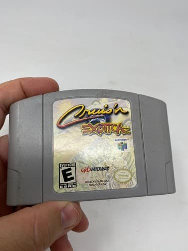 Cruis'n Exotica Cruisin Nintendo 64 N64 Authentic Cleaned Tested — photo 3