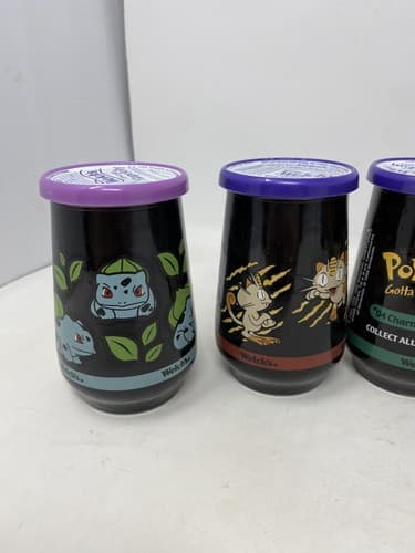 Vintage 1999 Welch's Nintendo Pokemon Unopened Jelly Jar Lot Complete Set of 9 — photo 2