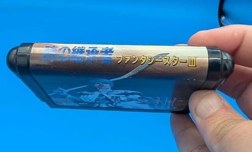 Mega Drive PHANTASY STAR III 3 Toki no Keishosha Cartridge Only Sega US Seller — photo 2