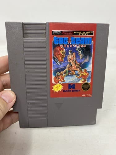 Tag Team Wrestling 5 Screw Variant NES w/ Dust Cover. Cleaned & Tested. 