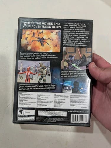 Star Wars Galaxies PC – Starter Kit, 6 Discs,.Good Shape, No Manual/Serial — photo 3