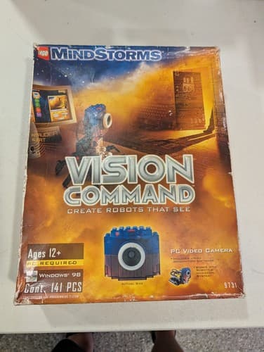 LEGO MINDSTORMS: Vision Command (9731) Box And Parts, No Discs