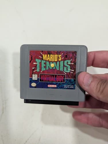 Mario Tennis Nintendo Virtual Boy Cartridge Only, Tested & Working 