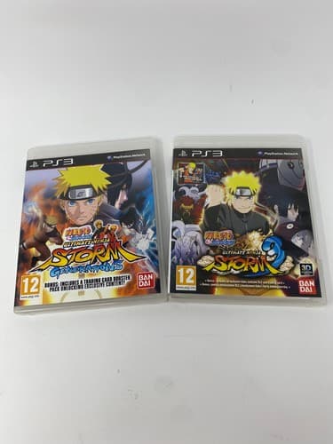 Naruto Shippuden Ultimate Ninja Storm 3 & Generations Sony PlayStation 3 PS3 CIB