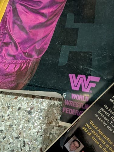 Macho Man Randy Savage WWF Poster 1990 Rare 23x35 Original — photo 2