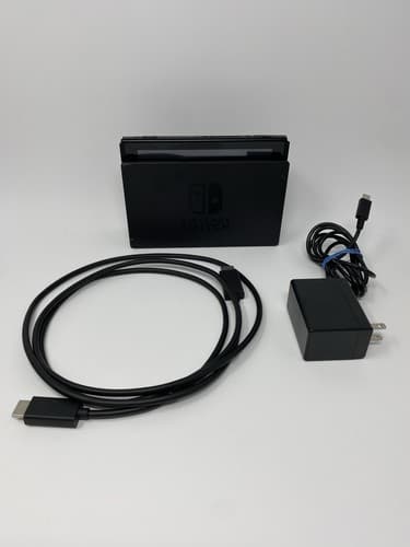 Nintendo Switch Dock and Console, No Joy Cons Tested Authentic Power And HDMI