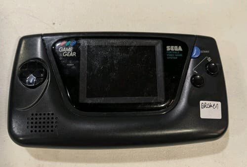 Sega Game Gear 2103 Handheld Video Game Console System for Parts Or Repair