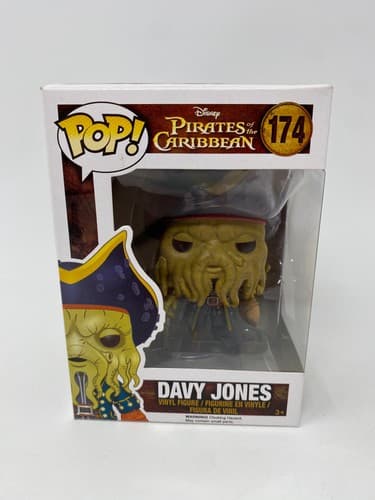 Funko Pop! Vinyl: Disney - Davy Jones #174 New