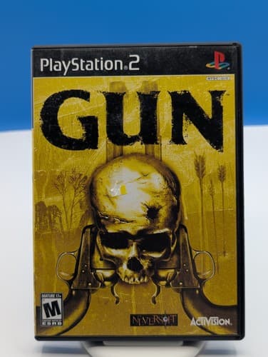 Gun (PS2) Activision Action & Adventure M NTSC-U/C Manual & Case CIB Tested