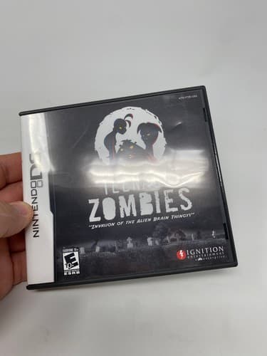 Teenage Zombies: Invasion of the Alien Brain Thingys - Nintendo DS With Manual — photo 2