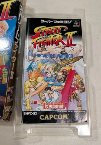 Super Street Fighter II & II Turbo - Super Famicom Complete Tested US Seller — photo 9