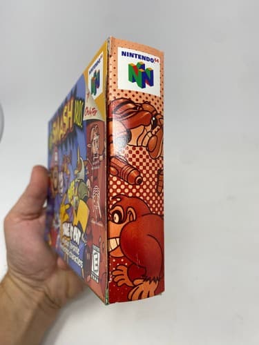 Super Smash Bros. (Nintendo 64, 1999) Box & Game w/ Inserts N64 Nice Box — photo 5