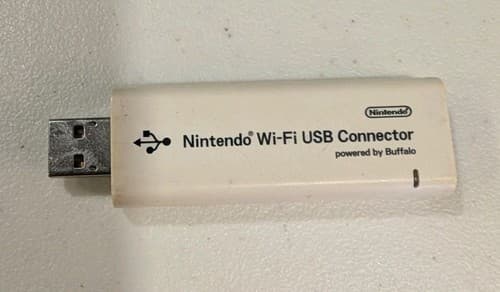 Nintendo NTR-010 (USA) Wi-Fi USB Connector White USB Wireless for DS & Wii