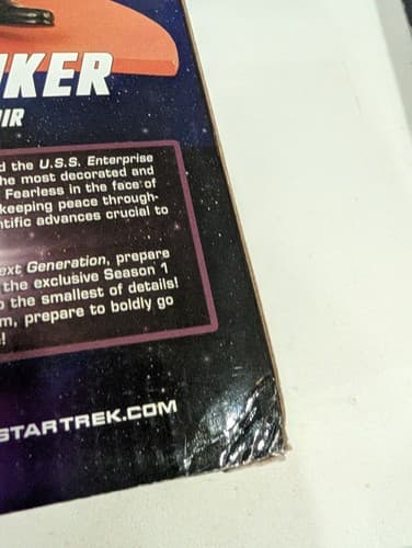 Star Trek Commander William Riker w/ Command Chair TNG 2007 NEW in box — photo 7