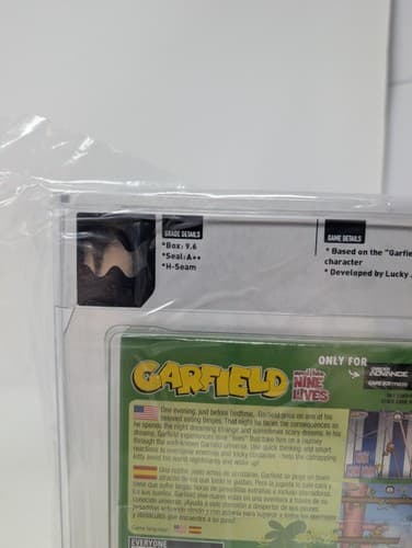 Garfield and His Nine Lives (Nintendo Game Boy Advance, 2006) WATA 9.6 A++ New — photo 4