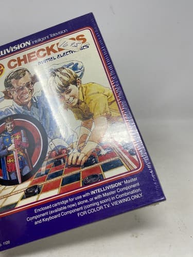 CHECKERS Intellivision Mattel Electronics New Factory Sealed Ship Fast Authentic — photo 9