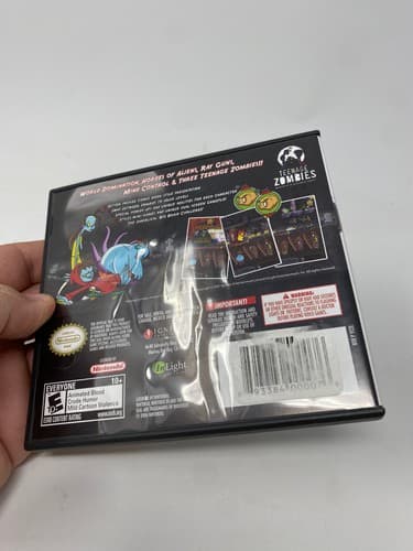 Teenage Zombies: Invasion of the Alien Brain Thingys - Nintendo DS With Manual — photo 7