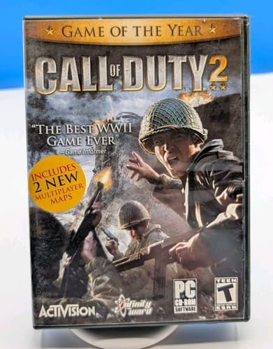 Call of Duty 2 (PC) – GOTY Edition Complete w/ Case, Manual & Discs