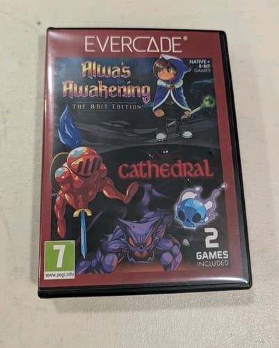 Blaze Evercade Alwa's Awakening/Cathedral Dual Game Cartridge No Manual 