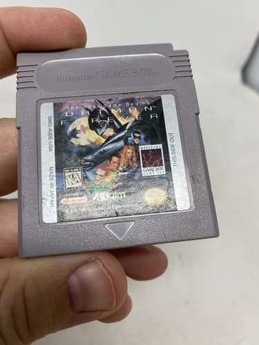 Batman Forever Nintendo Game Boy Cart Authentic Cart Only Loose Ships Fast — photo 4