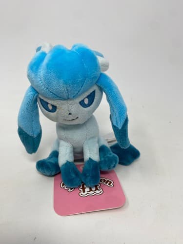 Pokemon Center Glaceon Pokemon Fit Sitting Cuties Plush With Hang Tag