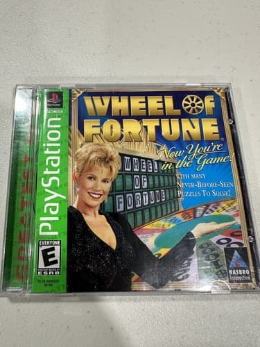 PS1 Wheel Of Fortune Greatest Hits CIB+ Sony Playstation 1