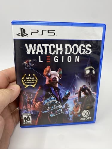 2020 SONY PLAYSTATION 5 PS5 WATCH DOGS III Legion Game And Case Tested