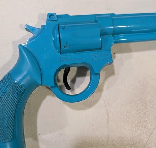 The Justifier Sega Genesis Sega CD Light Gun Lethal Enforcers Konami Blue Tested — photo 3