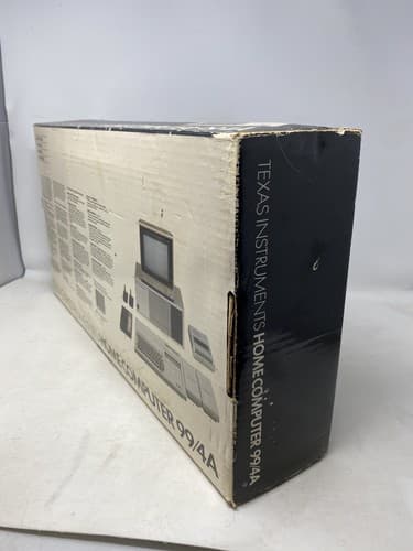 NEW Vtg Texas Instruments TI-99/4A Home Computer BAGGED IN ORIGINAL BOX ** NOS — photo 6